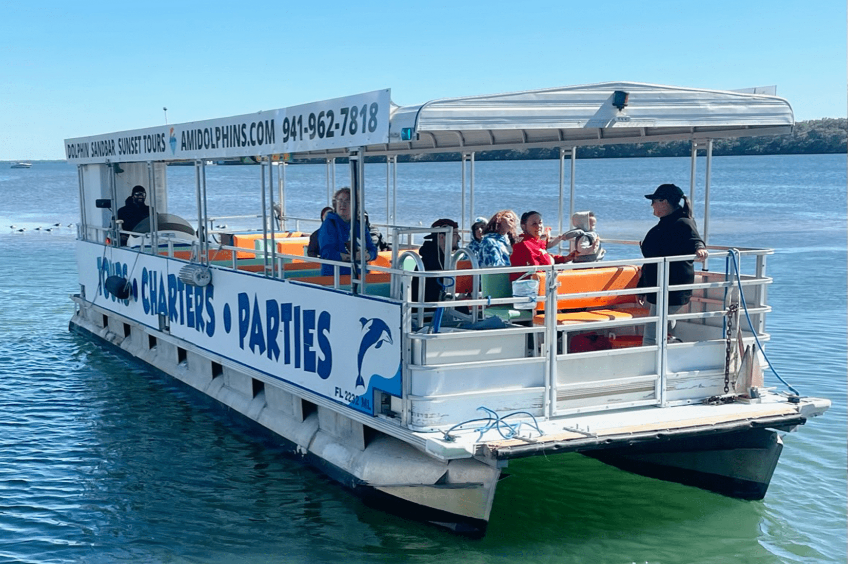 Sandbar and Dolphin Tour